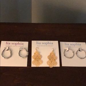 Lia Sophia earrings